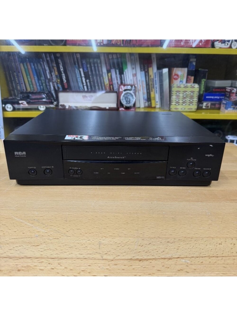 Rca VR622HF VHS Vcr player Black 1998 Hi-Fi Stereo Plus+ AccuSearch No Remote